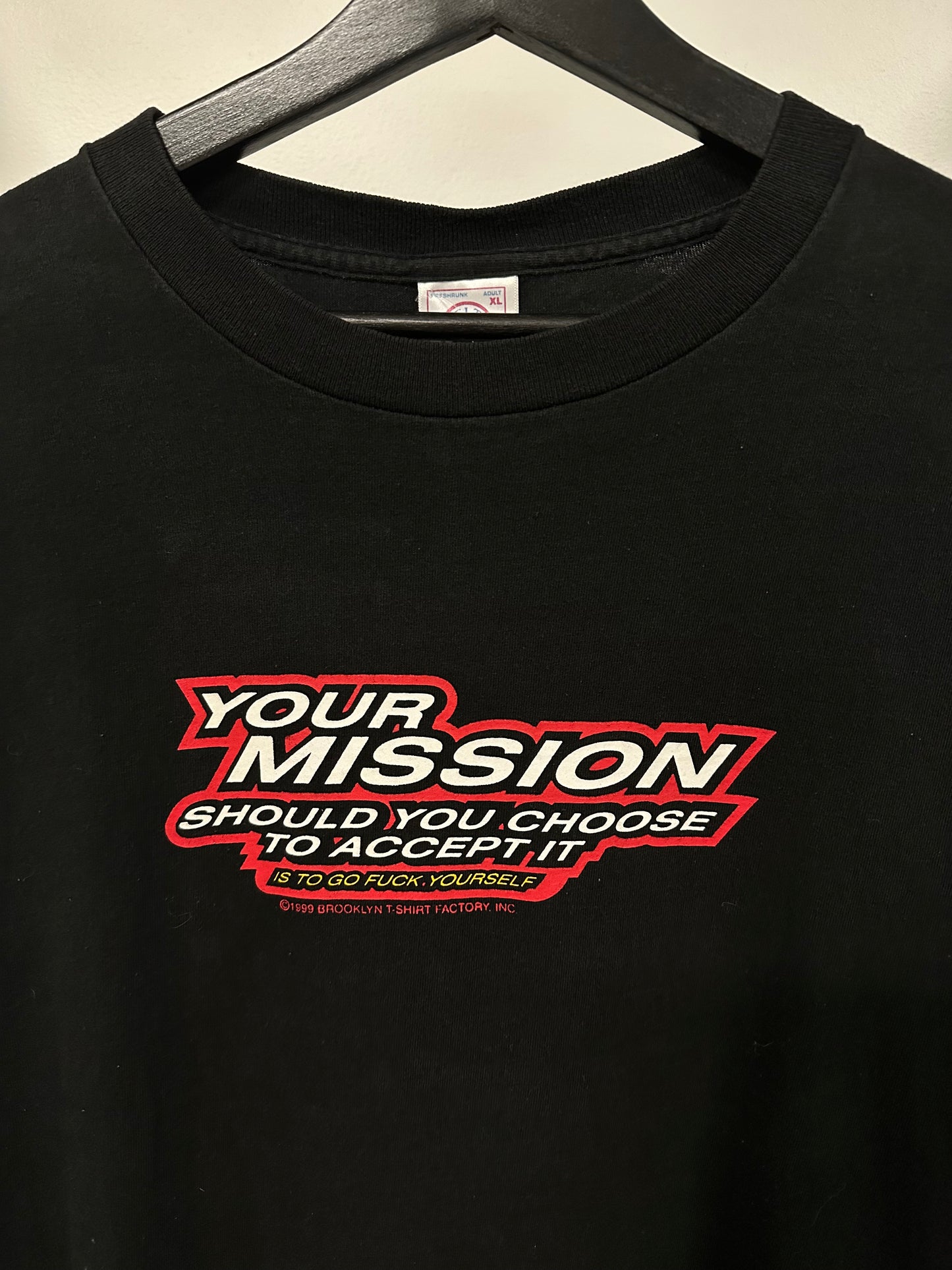 Vintage Quote Shirt XL