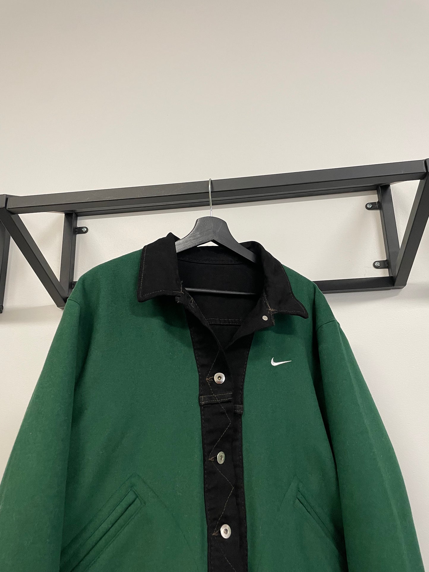 Reversible Nike Varsity Trucker Jacket Large