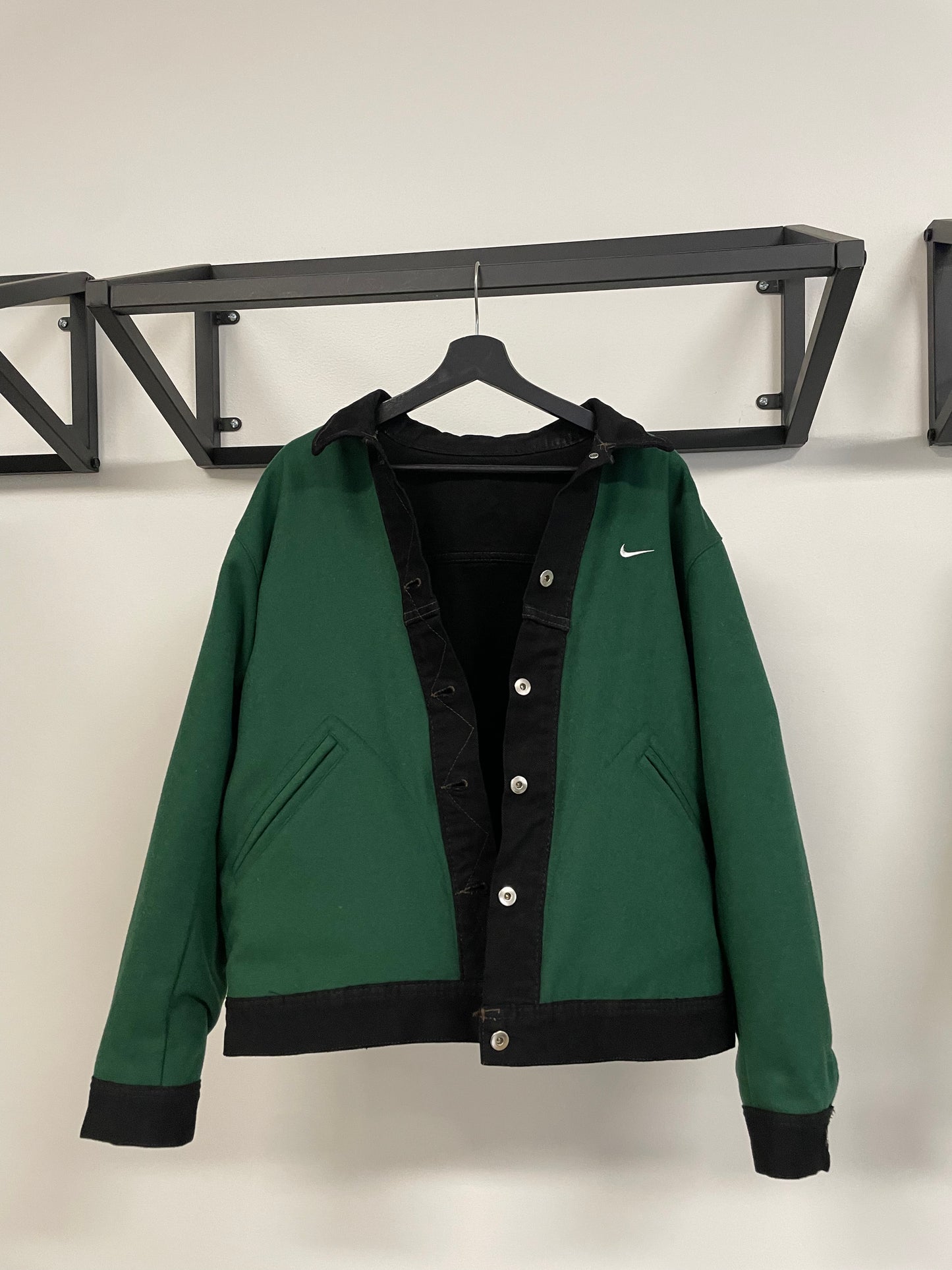 Reversible Nike Varsity Trucker Jacket Large