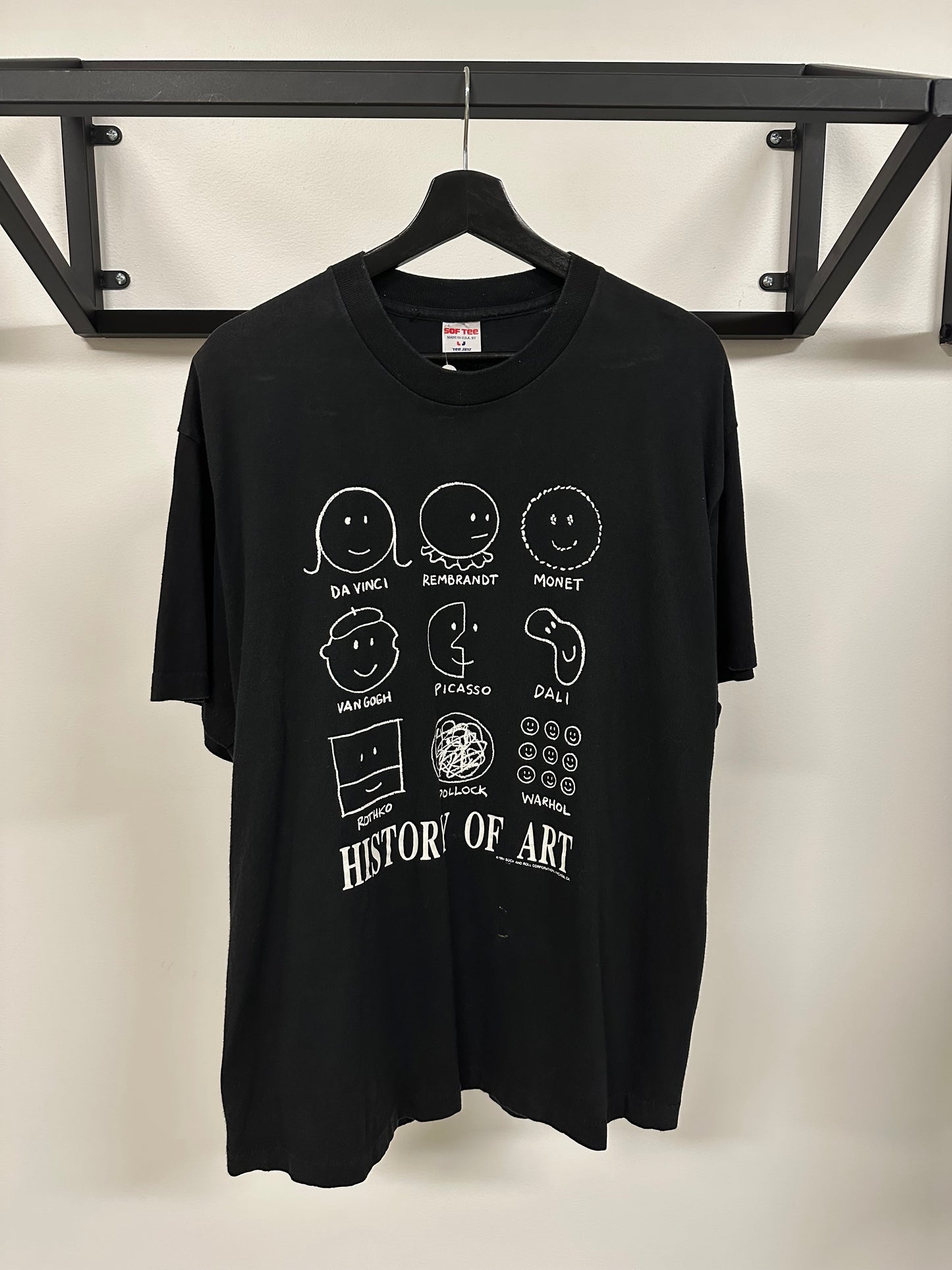 Vintage History of Art Shirt XL