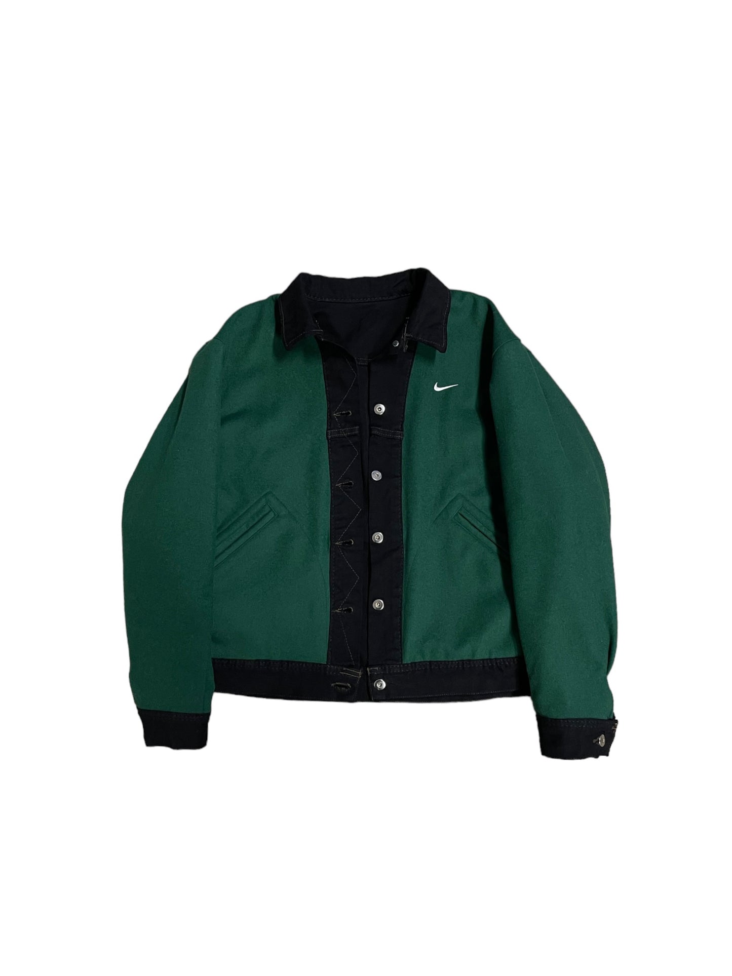 Reversible Nike Varsity Trucker Jacket Large