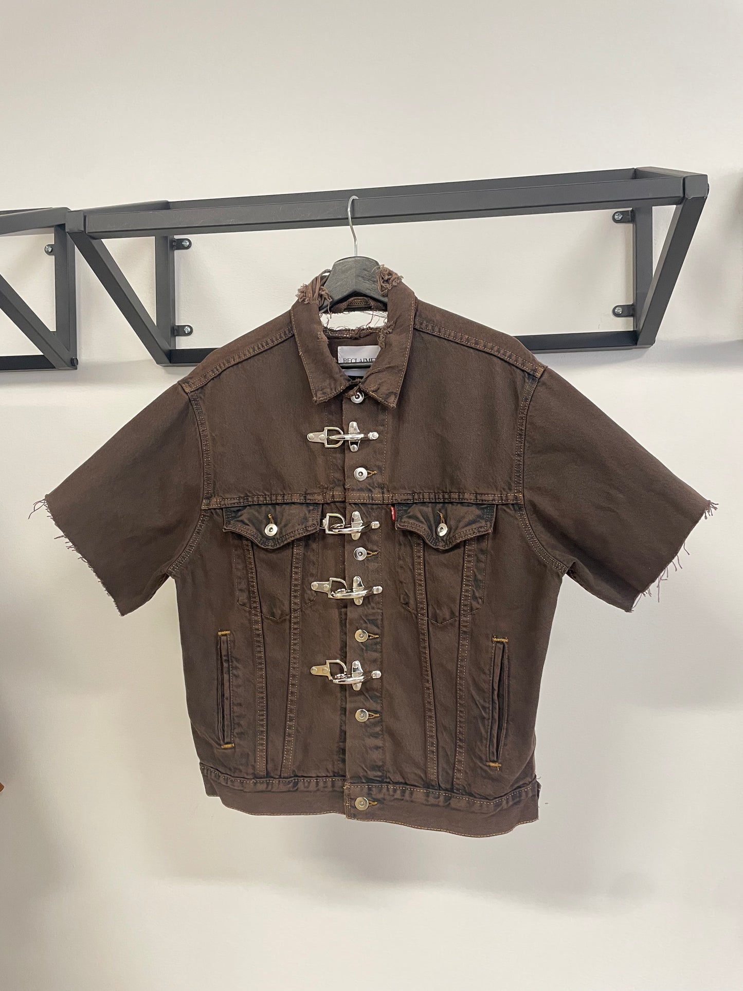 Brown Fireman Trucker Shirt - (S-XXL)