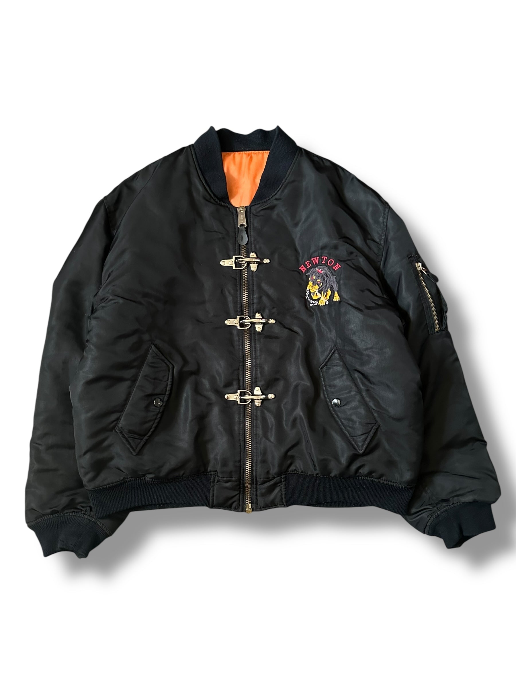 ジャケット・アウター SIMPLE PROJECT FurCollarMA-1BomberJacket FFFPostalservice - Zip MA-1 Bomber Jacket | HBX - Globally