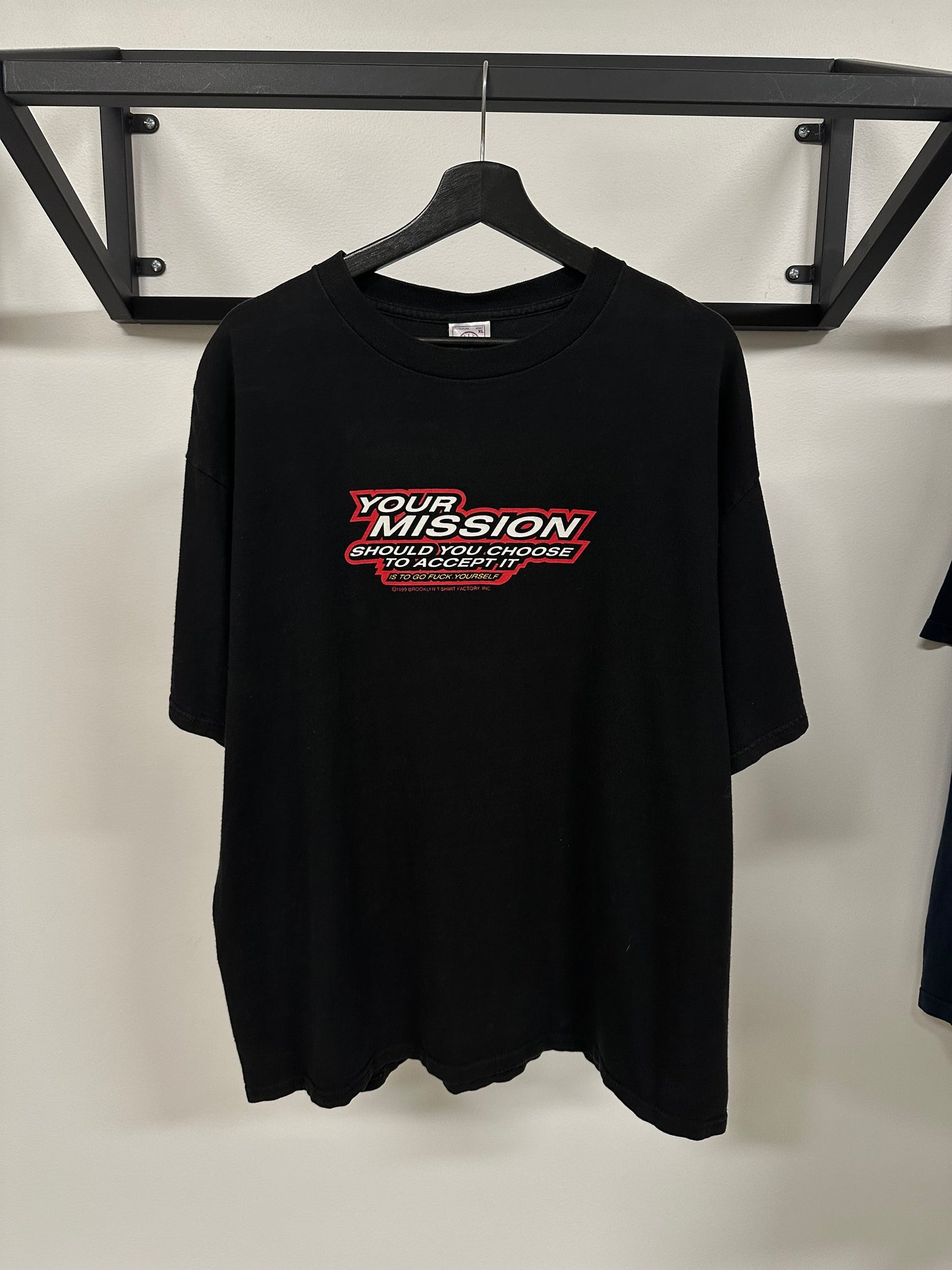 Vintage Quote Shirt XL