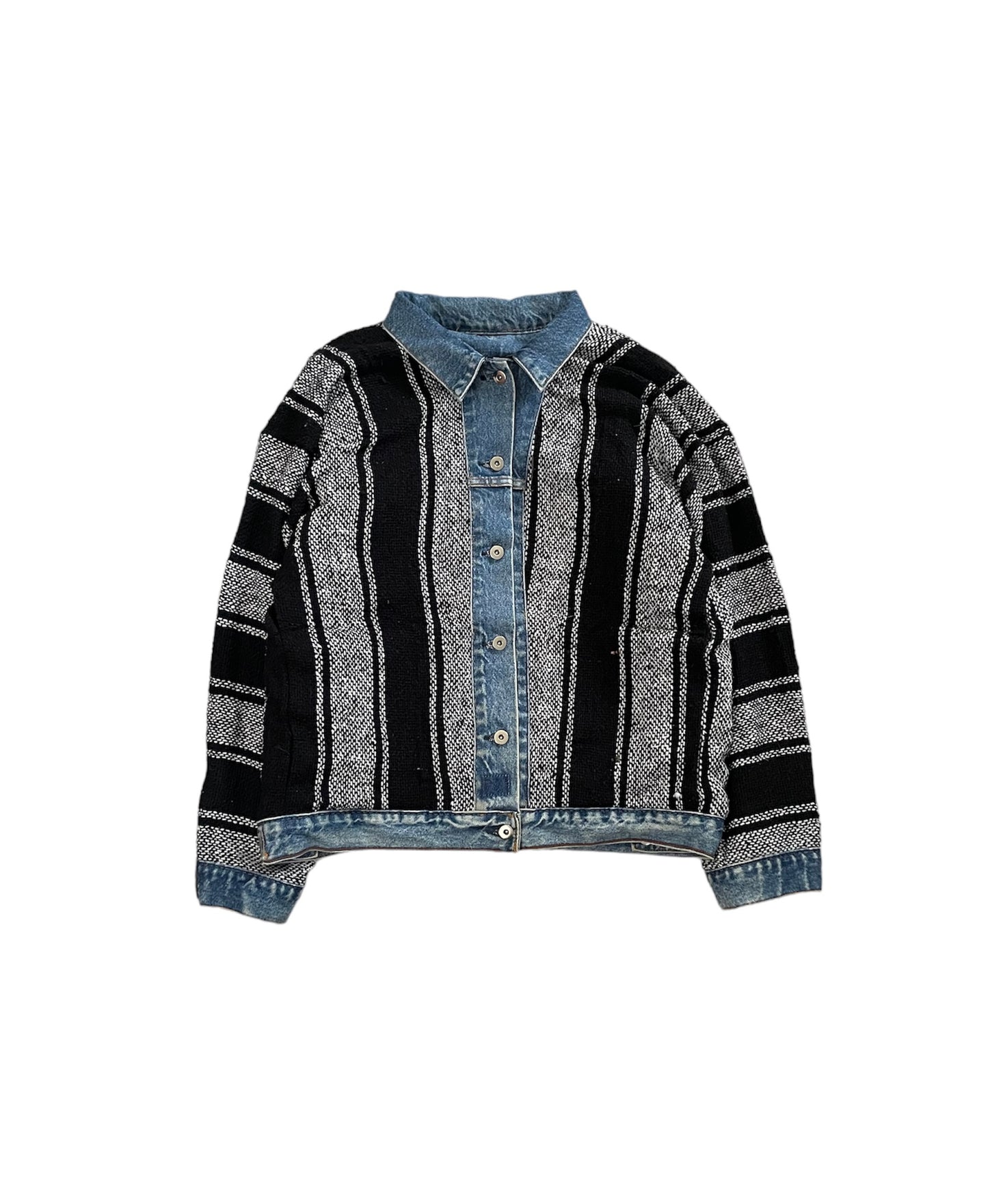 Reversible Baja Stussy Poncho Trucker (S-XXL)