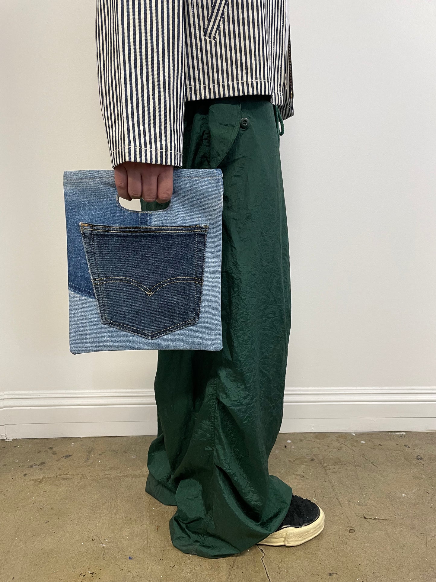 Reclaimed hand bag