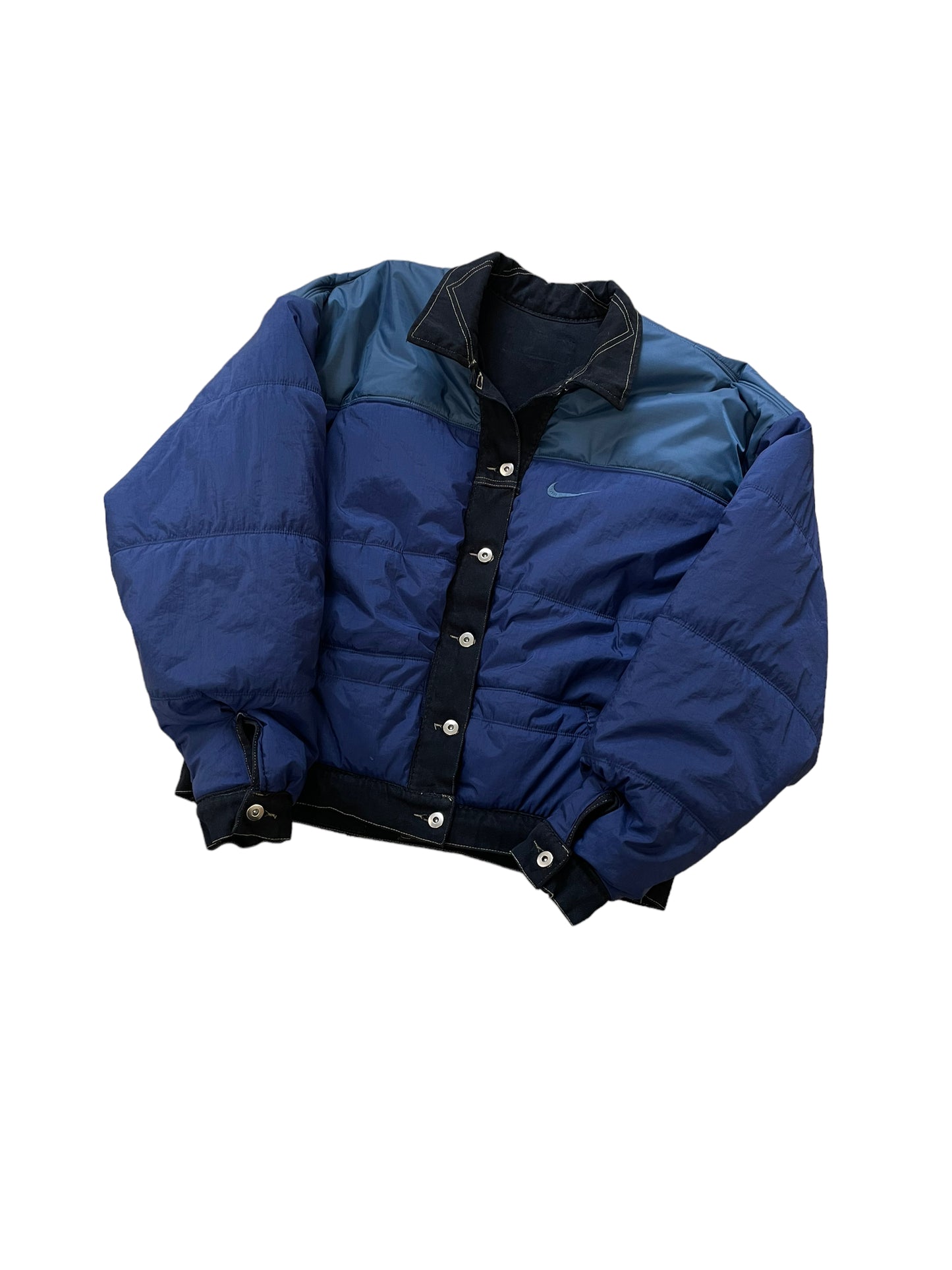 Reversible Nike trucker jacket Large