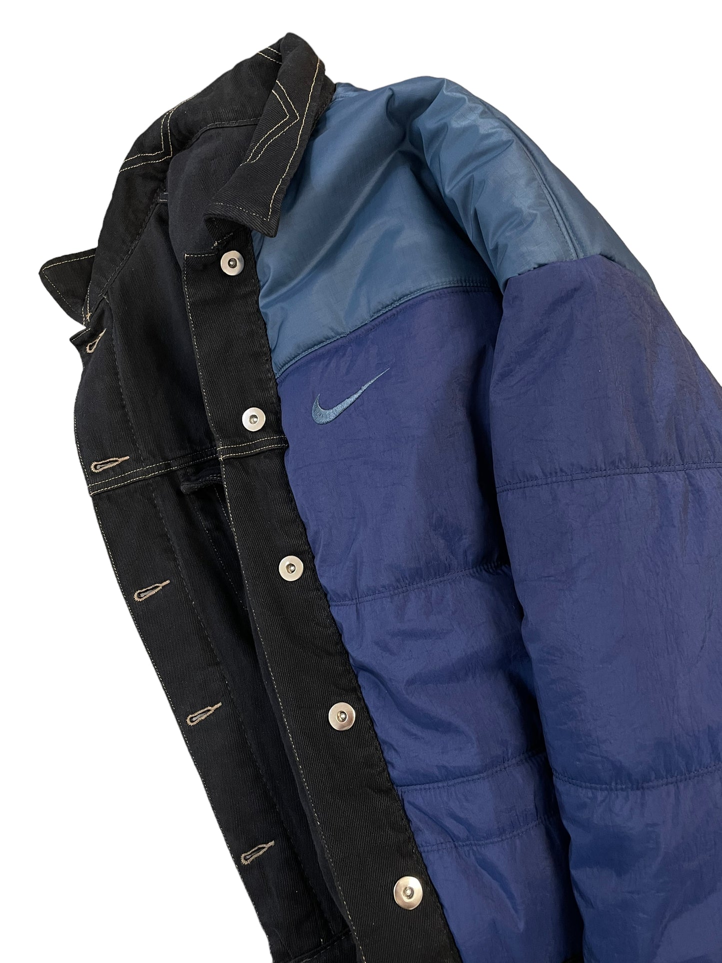 Reversible Nike trucker jacket Large