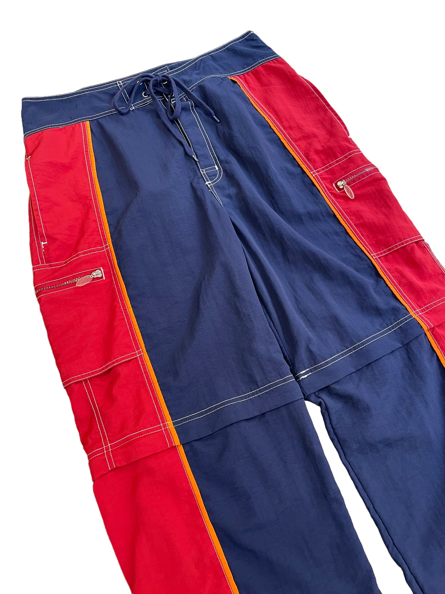 Vintage convertible ying yang pants 34”