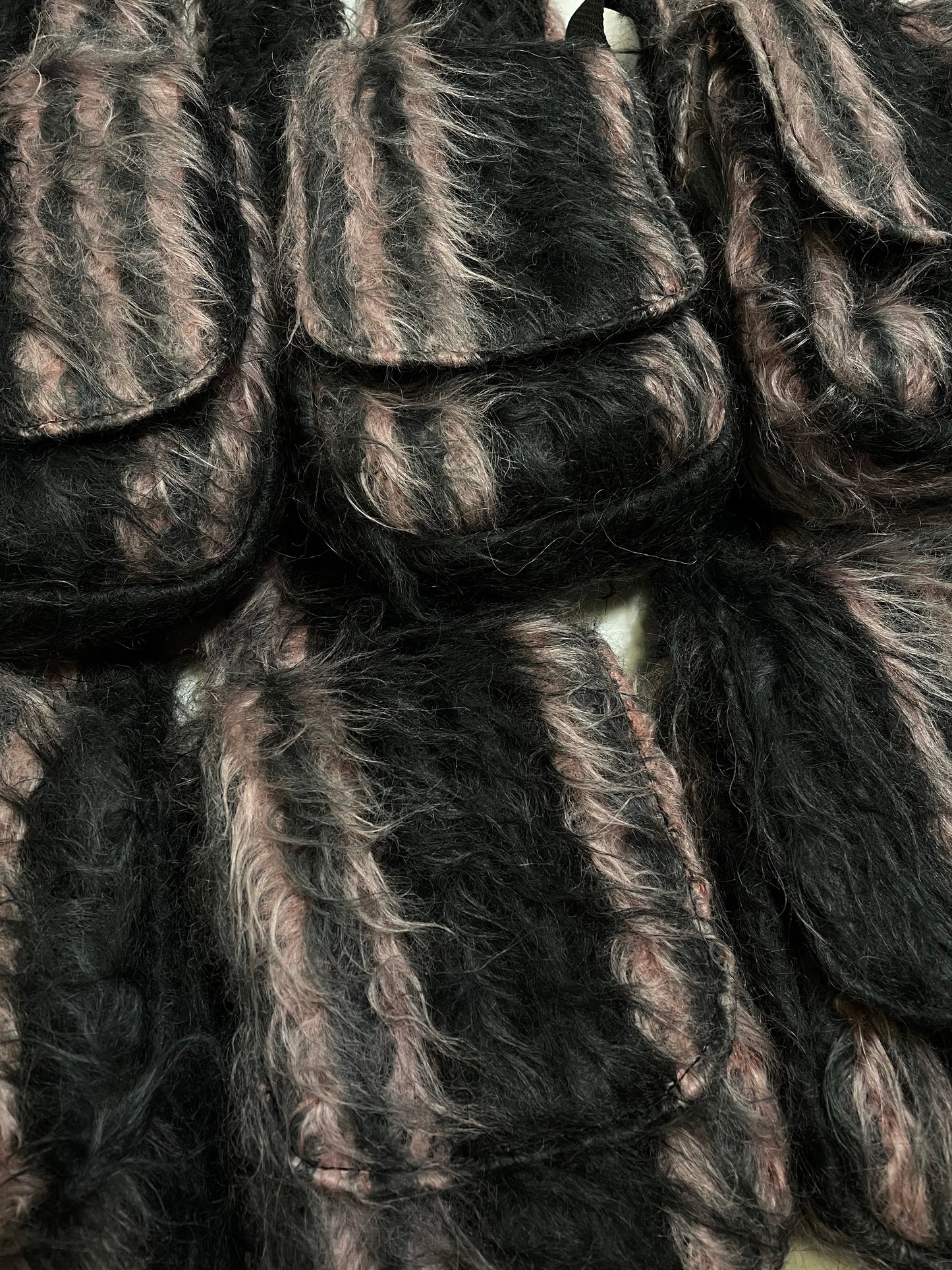 Reclaimed Mohair Sling bag