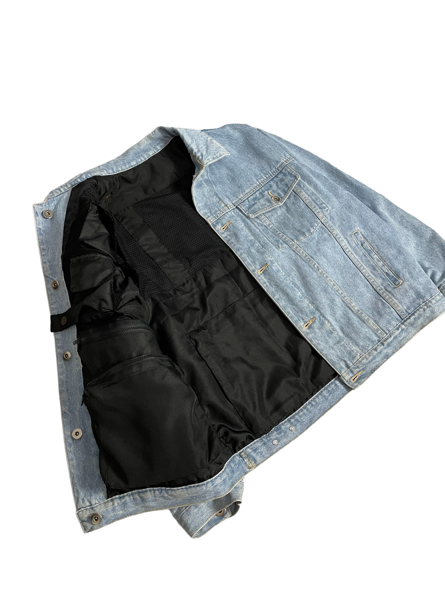 Reversible Utility MA-1 Trucker Jacket Medium