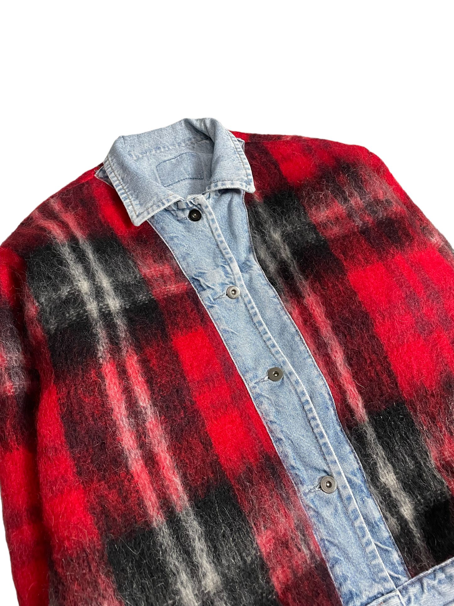 Reversible Mohair Trucker Jacket (S-XXL)