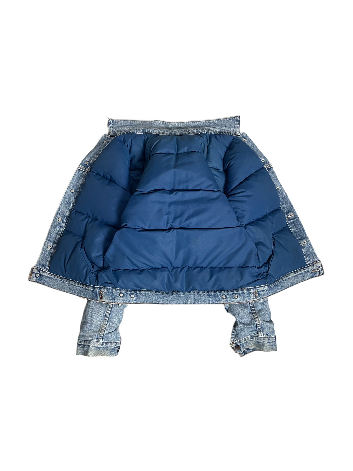 Reversible Northface trucker jacket Small