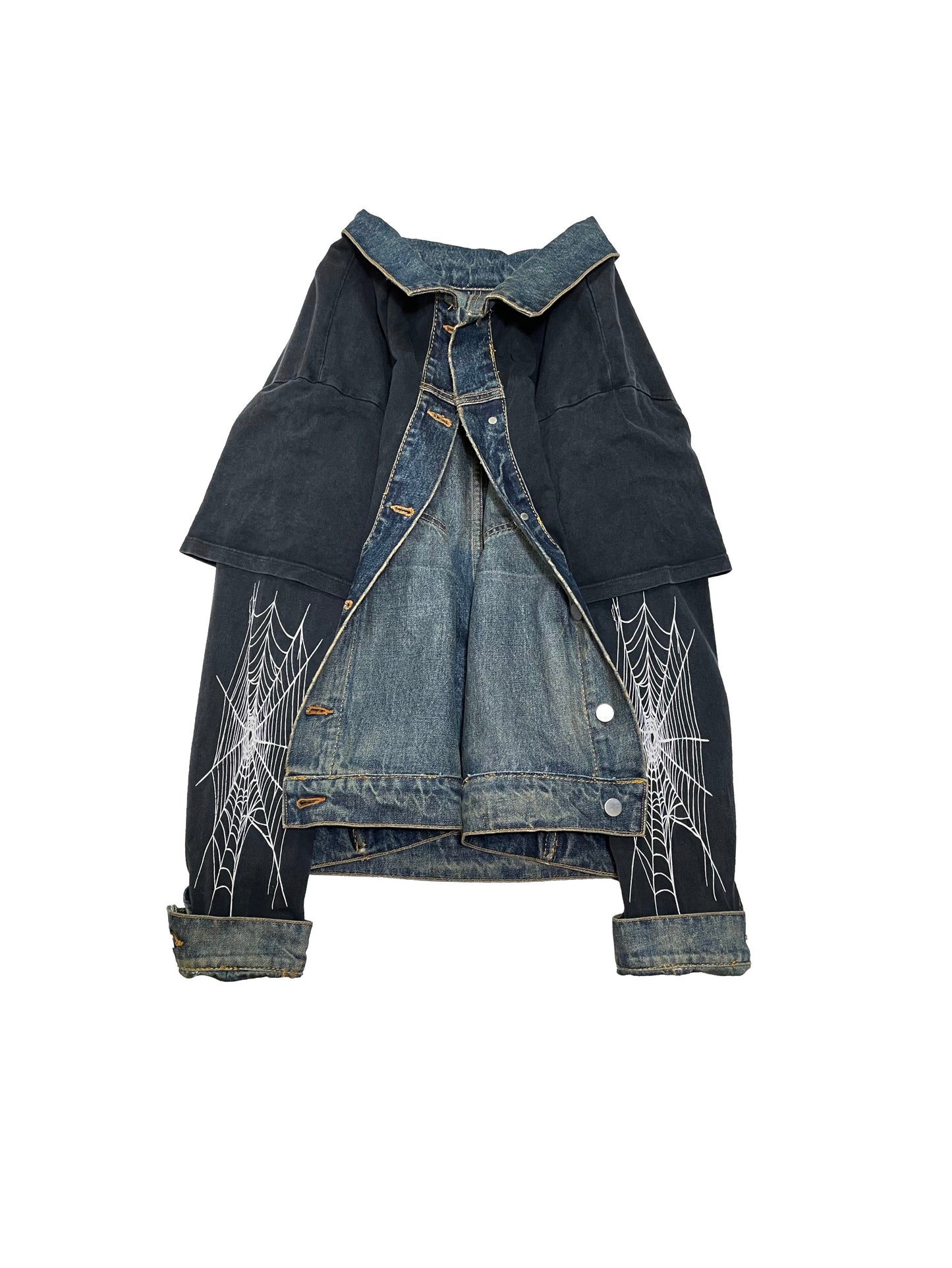Reclaimed Reversible Rhude Trucker jacket L/XL