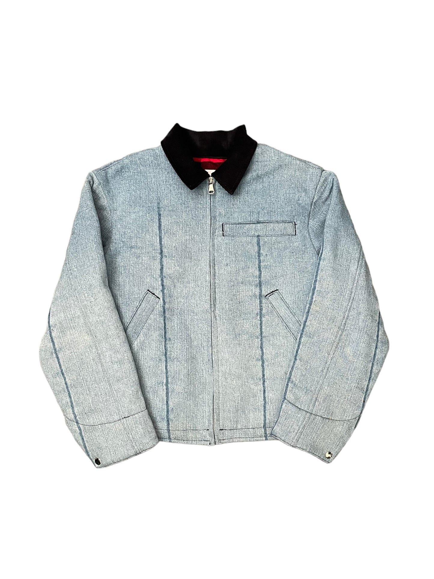 Reworked 1/1 Denim Work Jacket Large