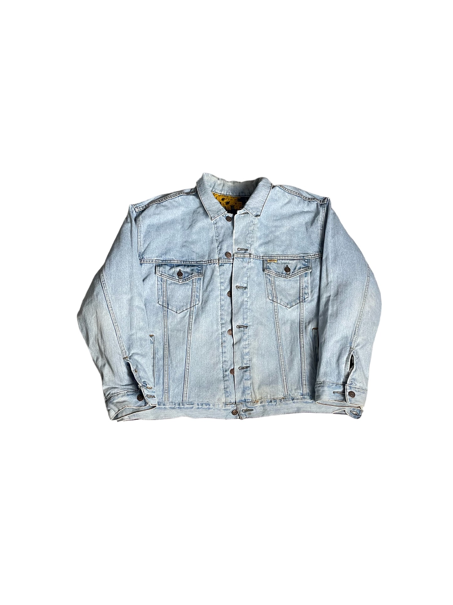 1/1 Reversible Crochet Trucker Jacket XL