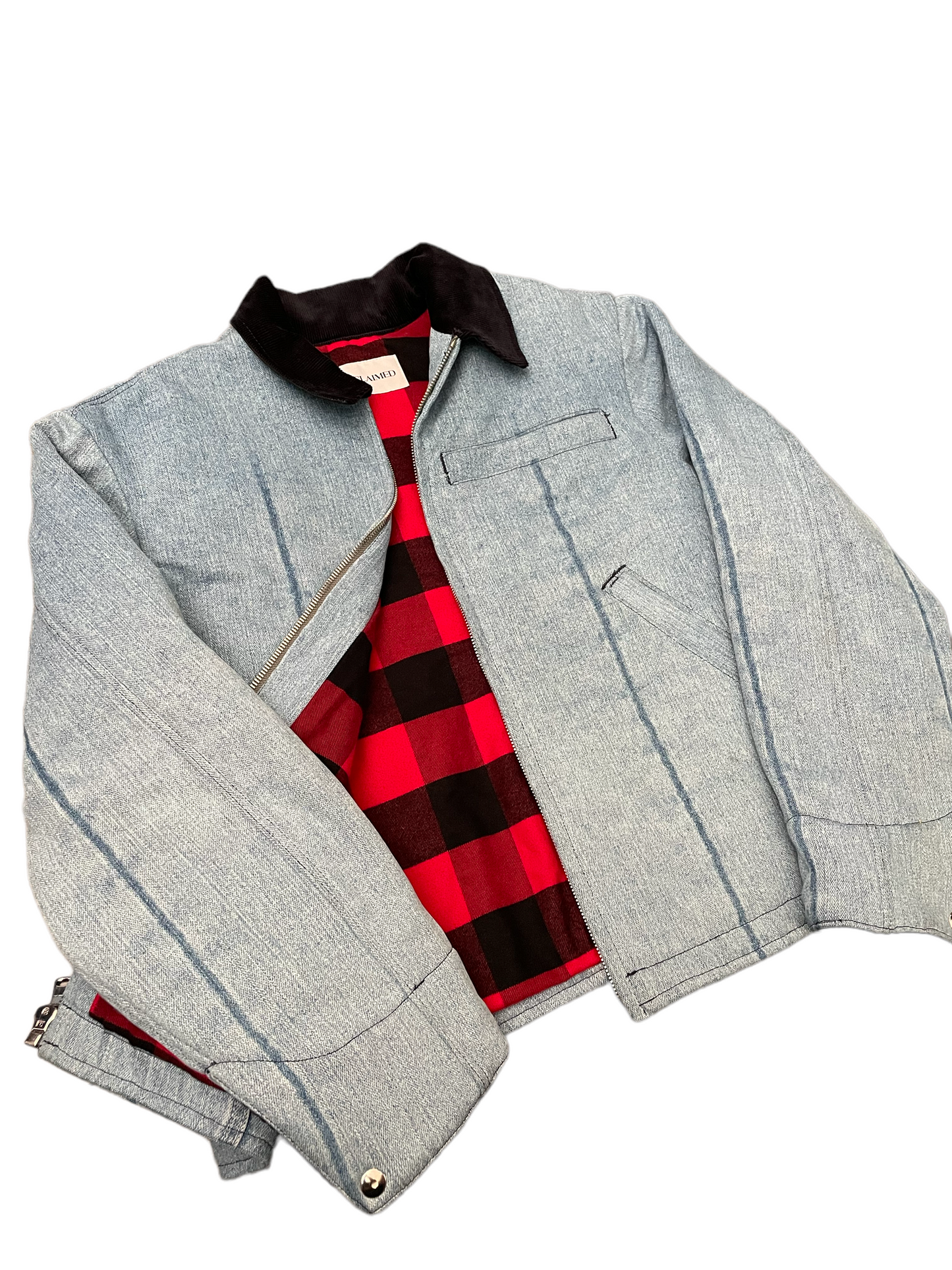 Reworked 1/1 Denim Work Jacket Large