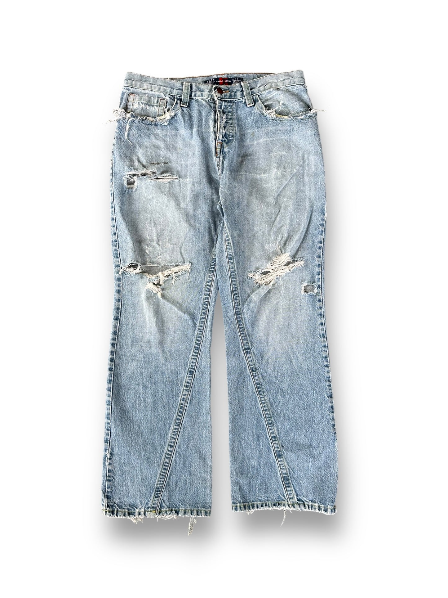 00s Distressed Denim - 36”