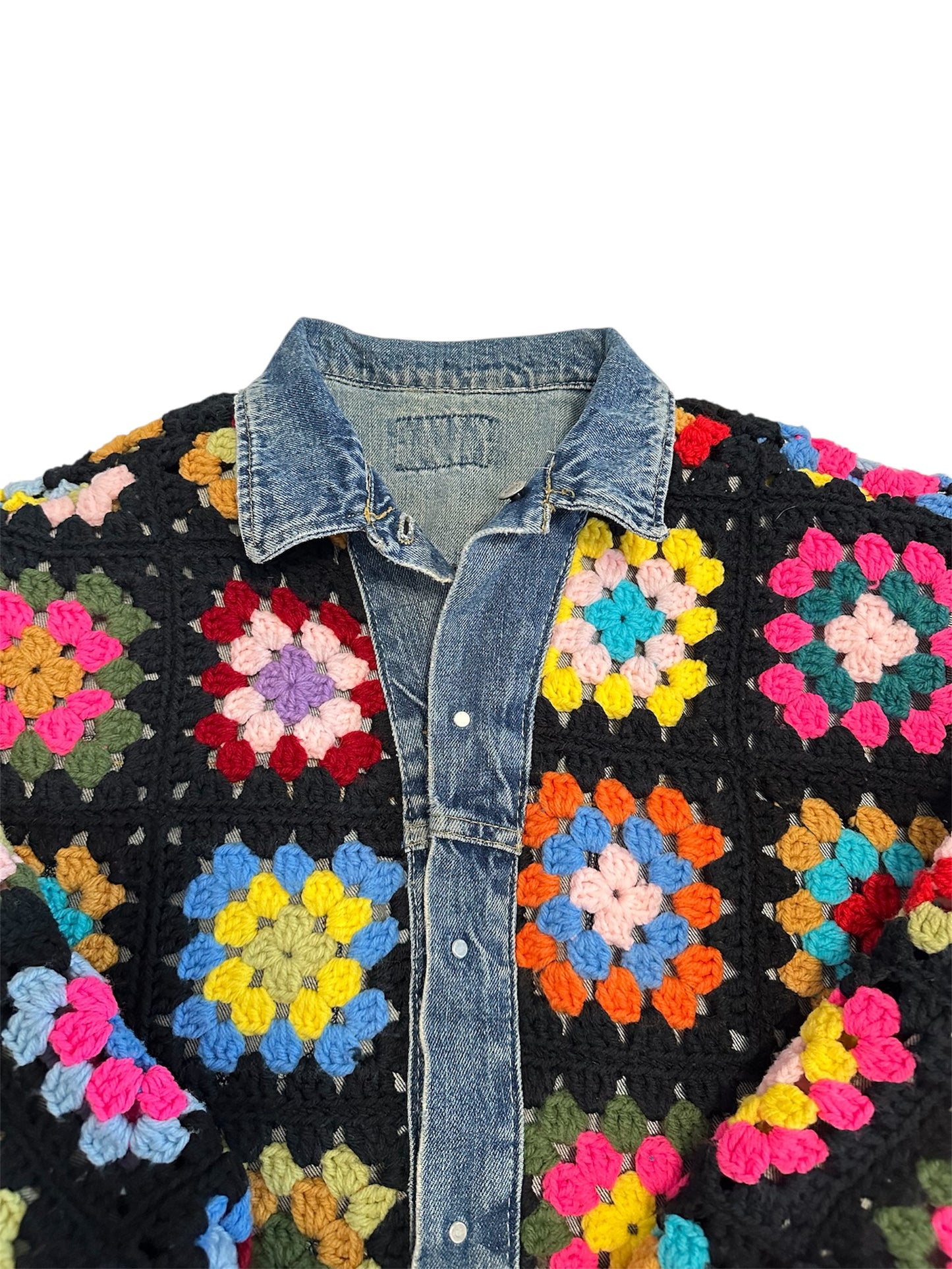 Reversible Crochet Trucker - (Small - XXL)