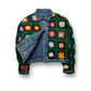 Reversible Crochet Trucker Jacket XL