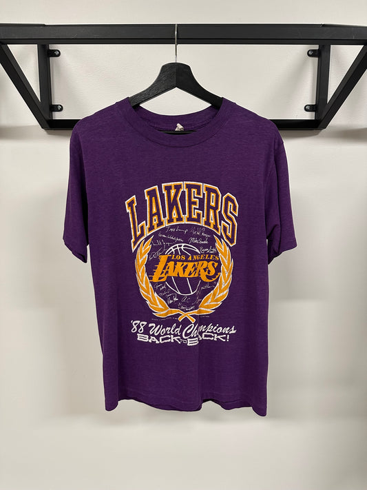 Vintage Lakers World Champions 1988 Shirt Large