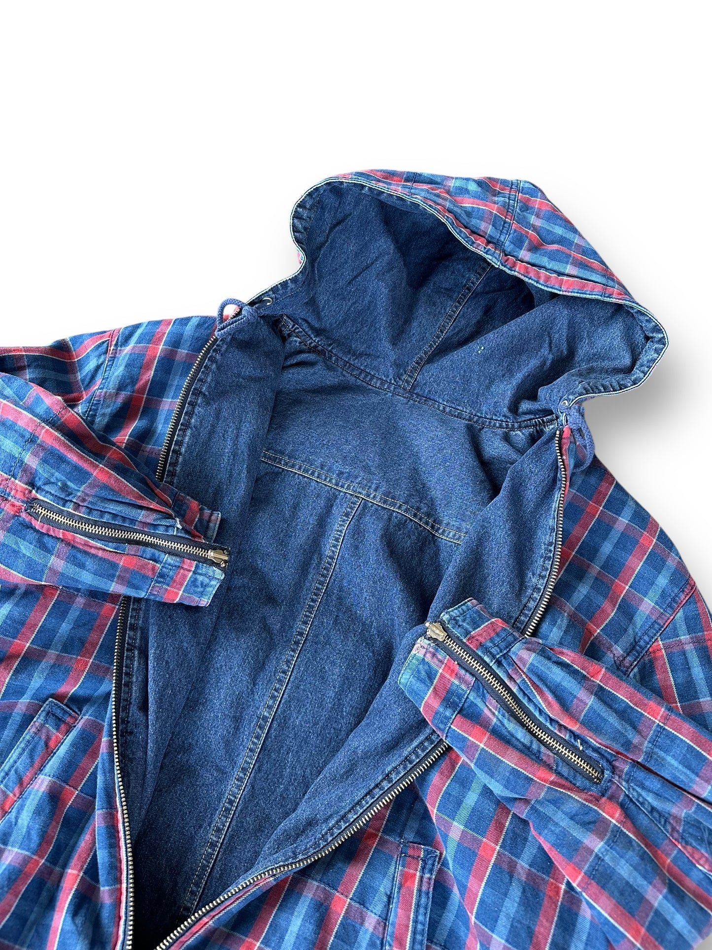 90s Reversible Plaid - XL