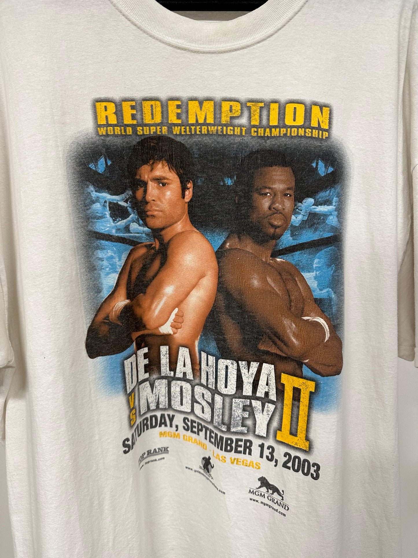 Vintage De La Hoya vs Mosley II Shirt