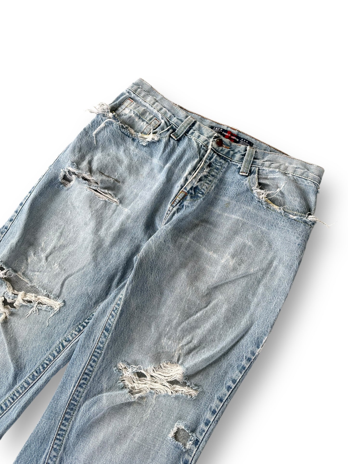 00s Distressed Denim - 36”