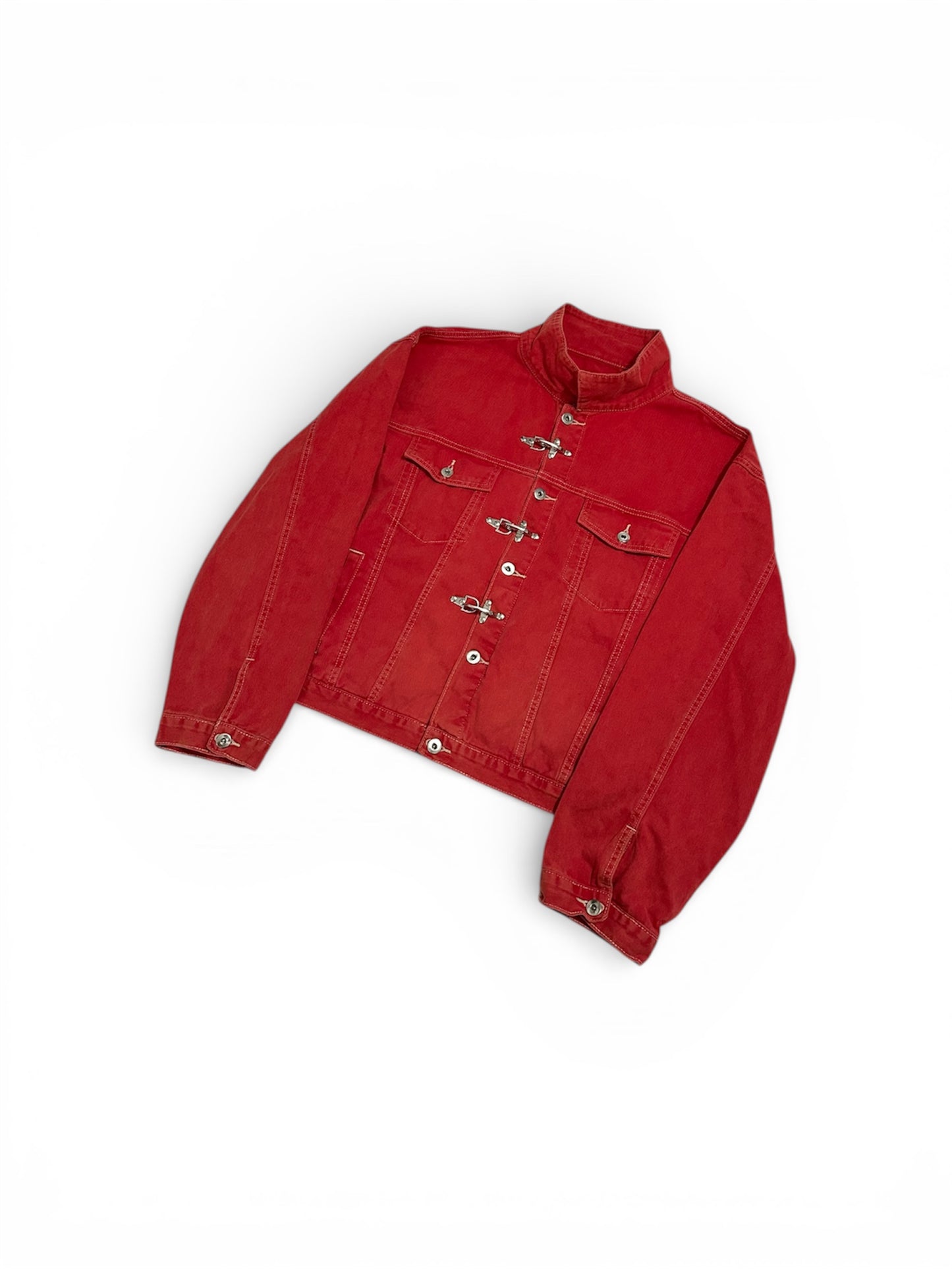 Sun Faded Fireman clasp Trucker - (Boxy Large)