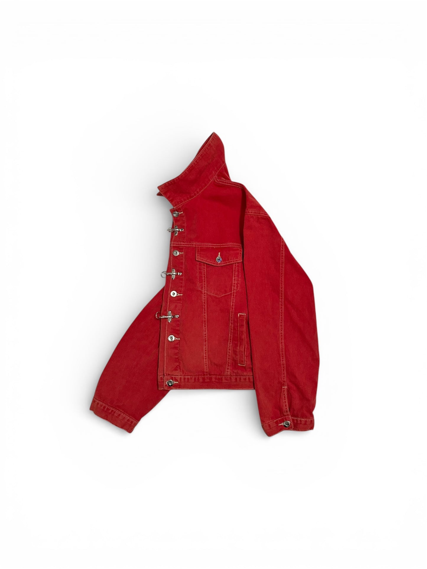 Sun Faded Fireman clasp Trucker - (Boxy Large)