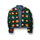 Reversible Crochet Trucker Jacket XL