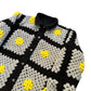 Reversible Crochet Trucker Jacket XXL