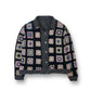 Reversible Crochet Trucker jacket XL