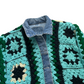 Reversible Crochet Trucker Jacket Small