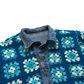 Reversible crochet trucker jacket XL