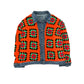 Reversible Crochet Trucker Jacket XXL